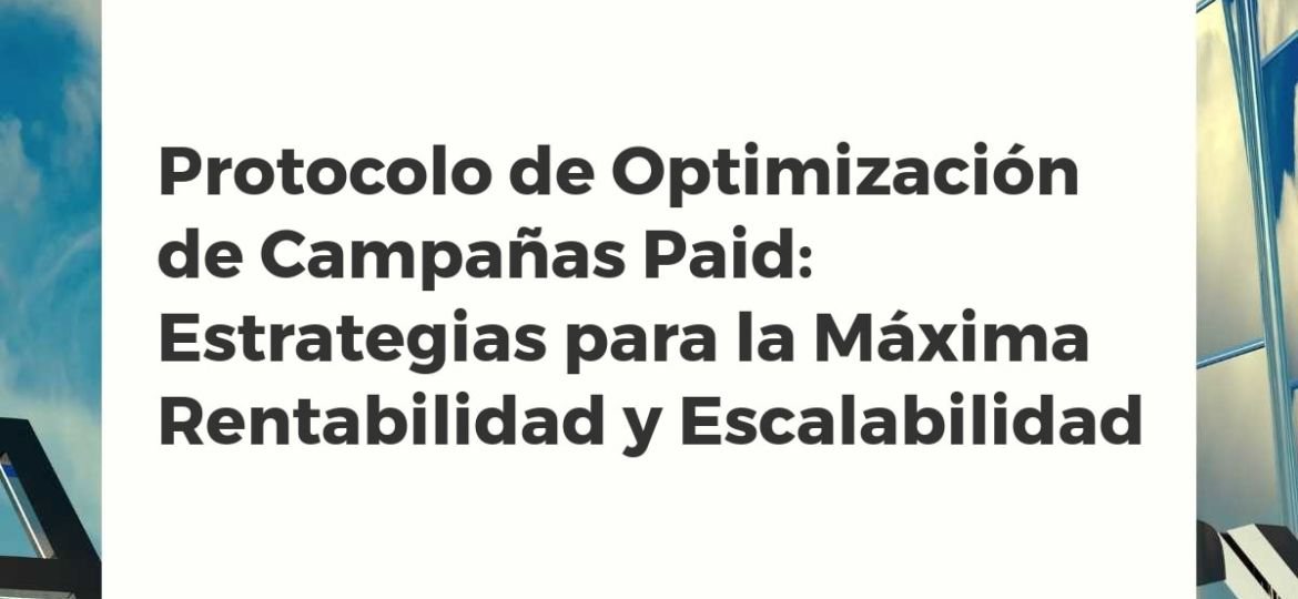 Diagrama complejo mostrando la interconexión de datos, análisis y estrategias de marketing digital para la optimización de campañas paid y el crecimiento de la rentabilidad