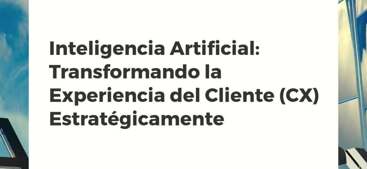 Representación abstracta de la Inteligencia Artificial mejorando la experiencia del cliente.